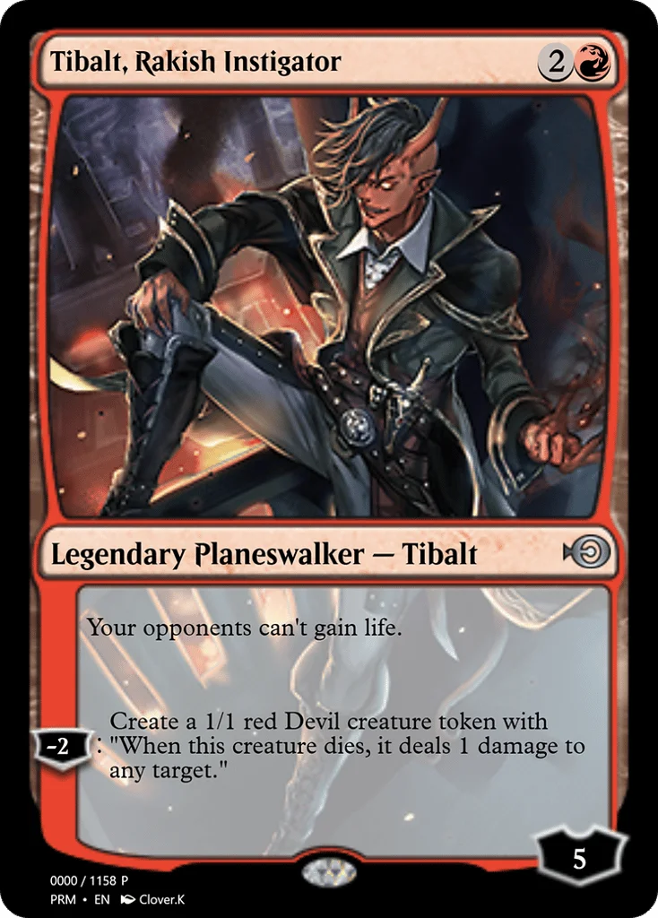 Tibalt, Rakish Instigator · Magic Online Promos