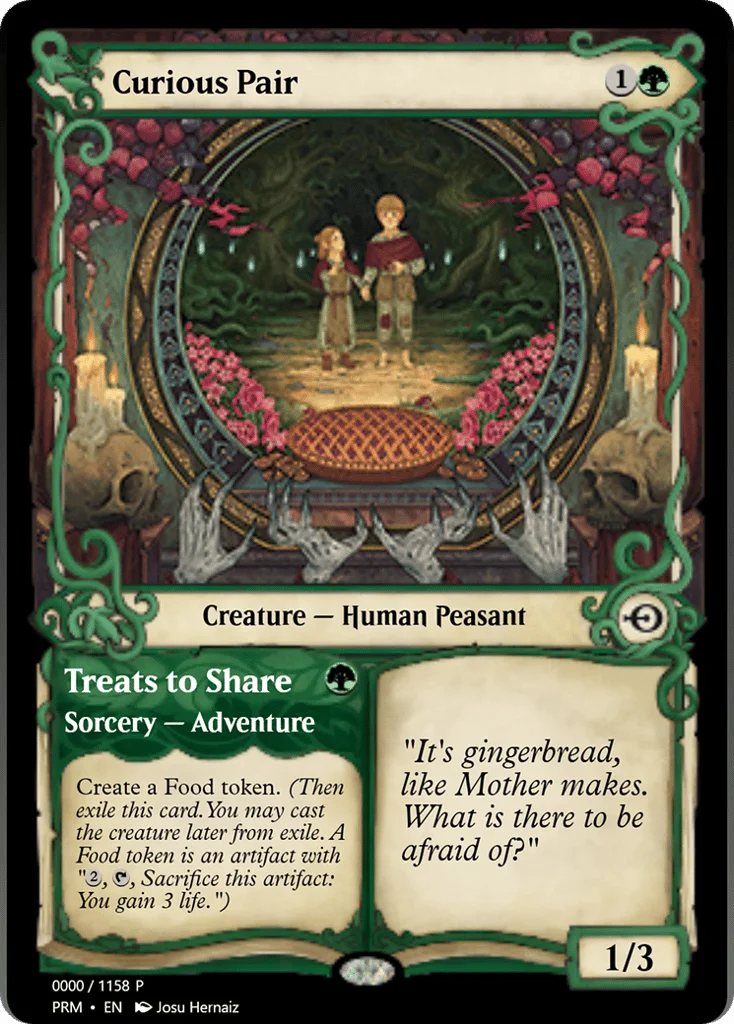 Curious Pair // Treats to Share · Magic Online Promos