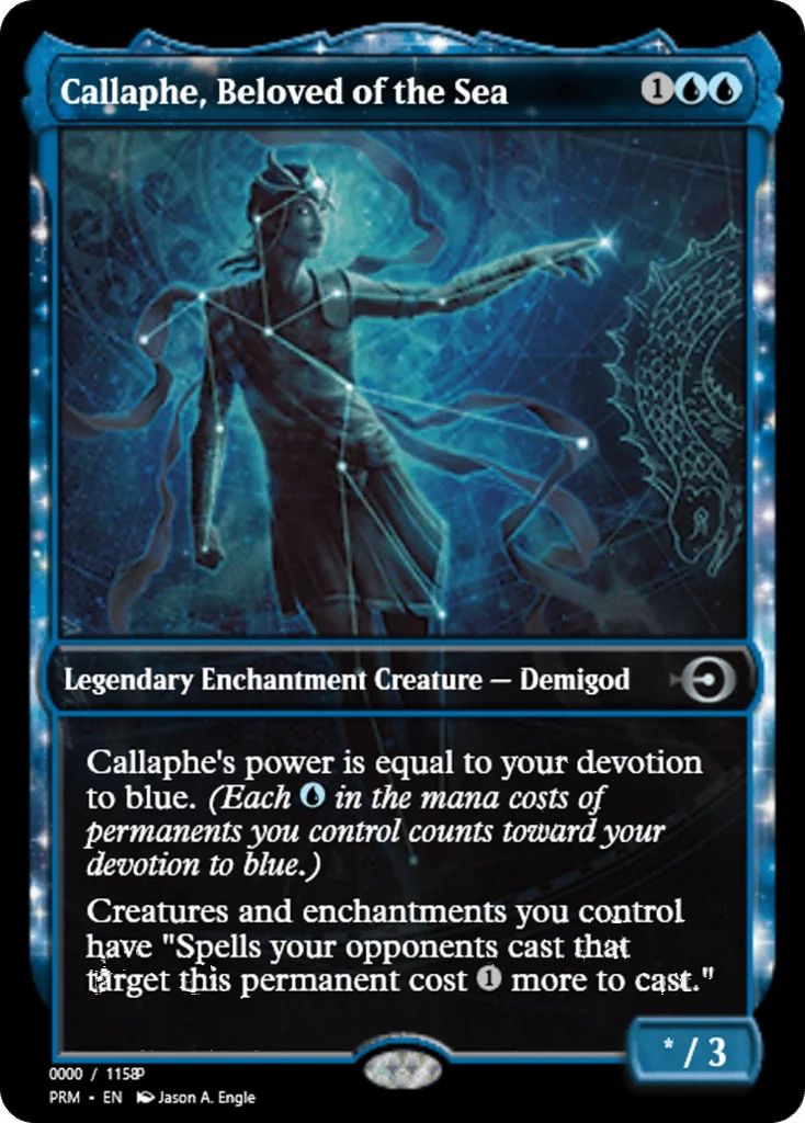 Callaphe, Beloved of the Sea · Magic Online Promos