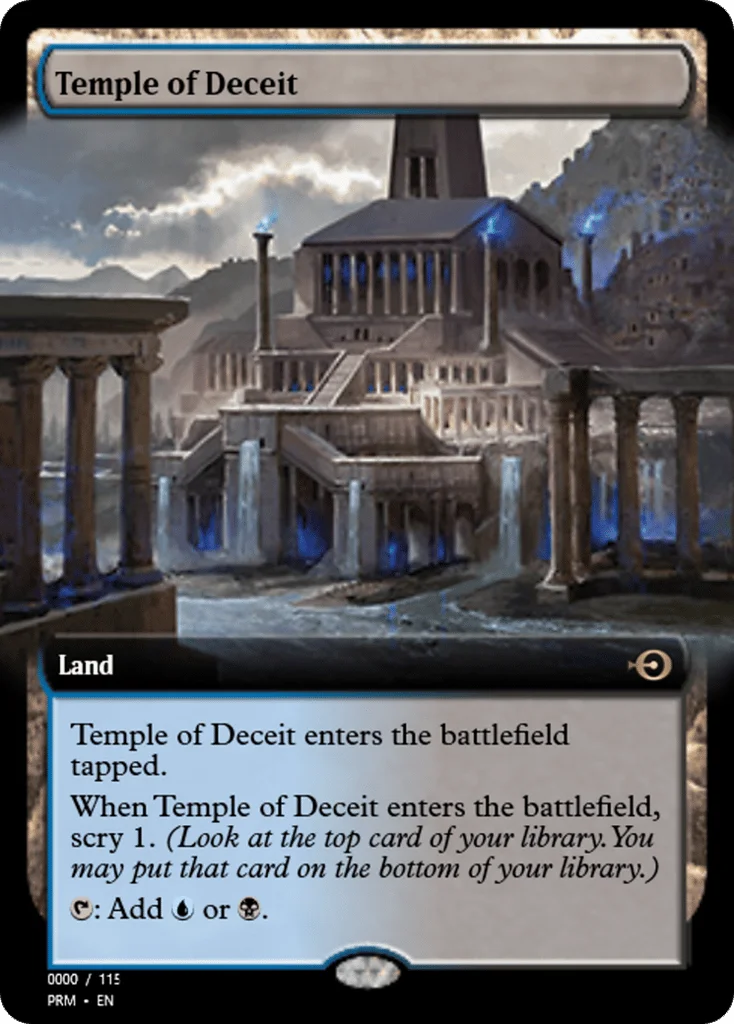 Temple of Deceit · Magic Online Promos