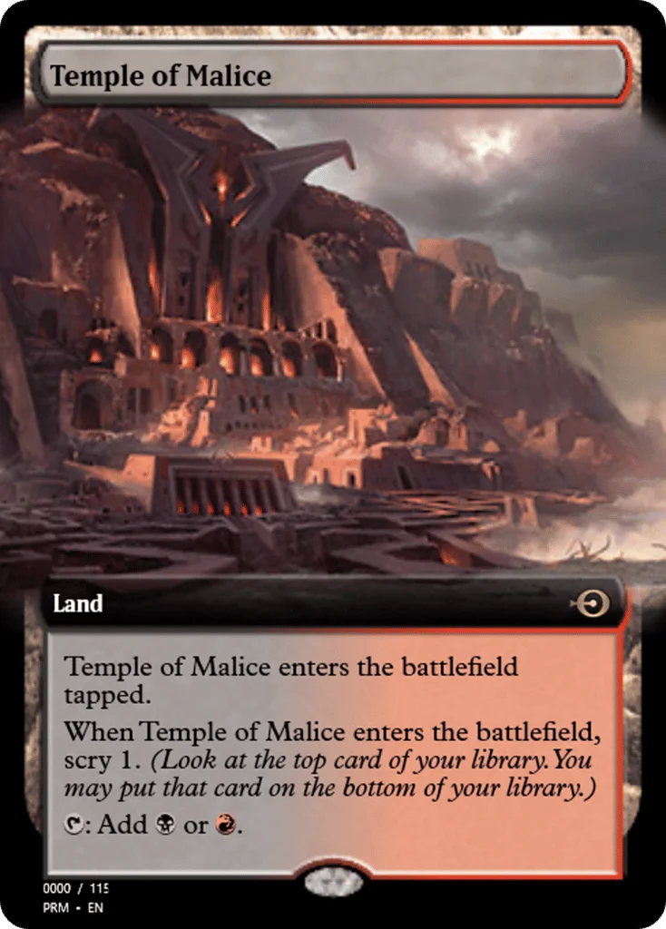 Temple of Malice · Magic Online Promos