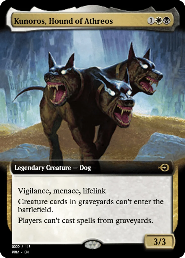 Kunoros, Hound of Athreos · Magic Online Promos