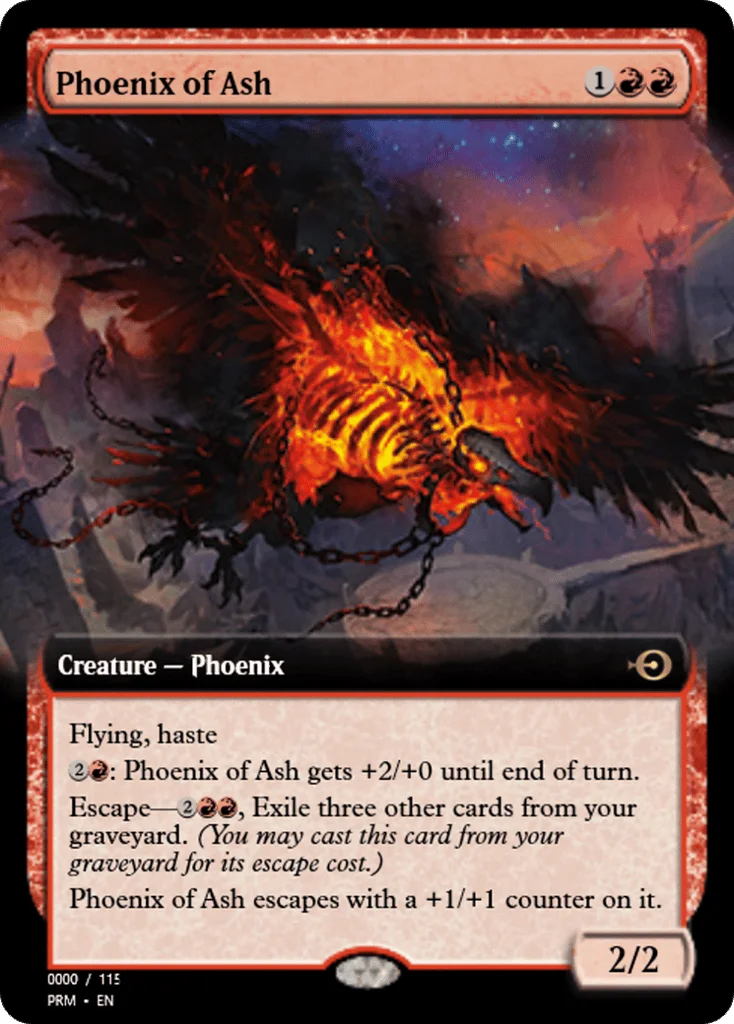 Phoenix of Ash · Magic Online Promos