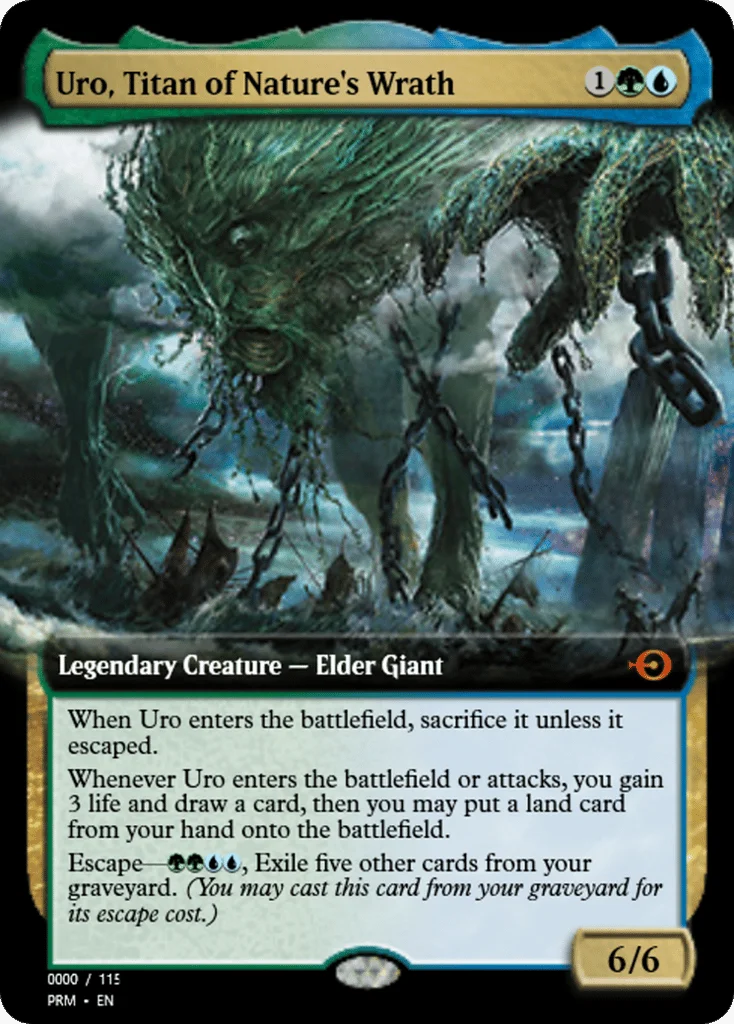 Uro, Titan of Nature's Wrath · Magic Online Promos