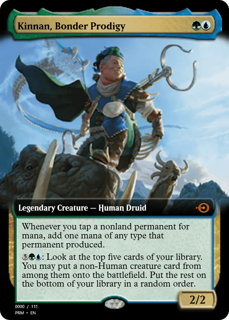 Kinnan, Bonder Prodigy · Magic Online Promos