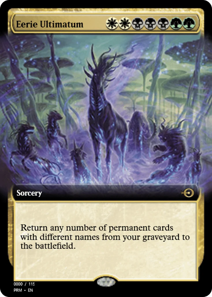 Eerie Ultimatum · Magic Online Promos
