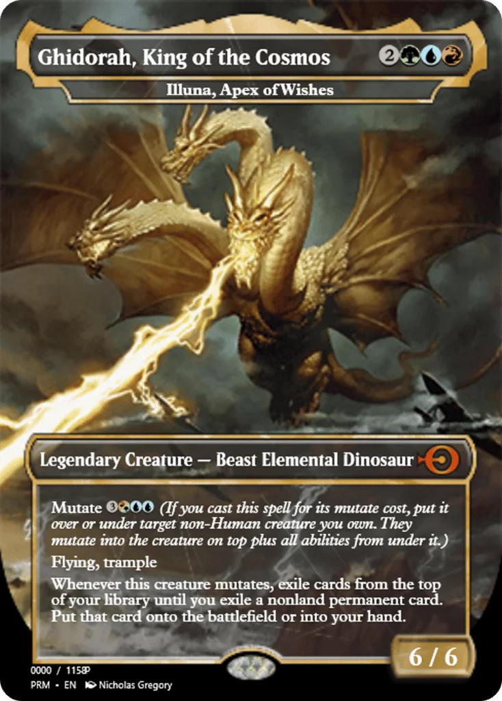 Illuna, Apex of Wishes · Magic Online Promos