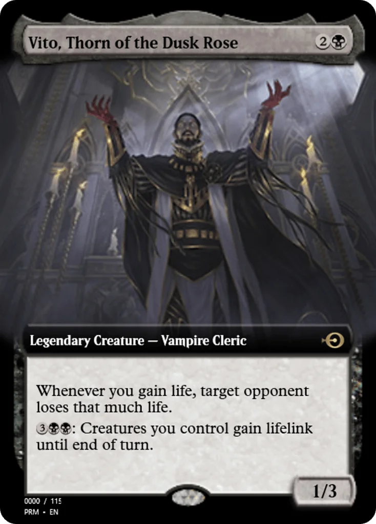 Vito, Thorn of the Dusk Rose · Magic Online Promos