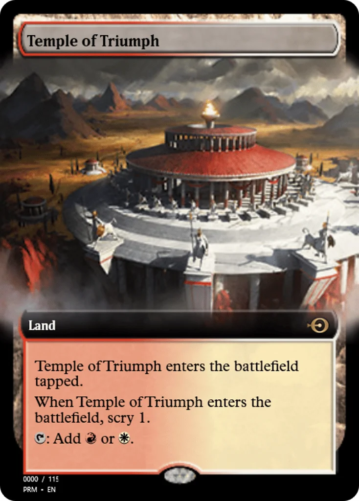 Temple of Triumph · Magic Online Promos