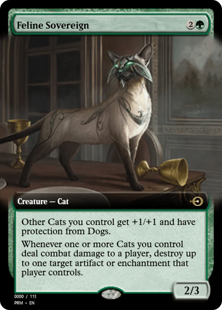 Feline Sovereign · Magic Online Promos