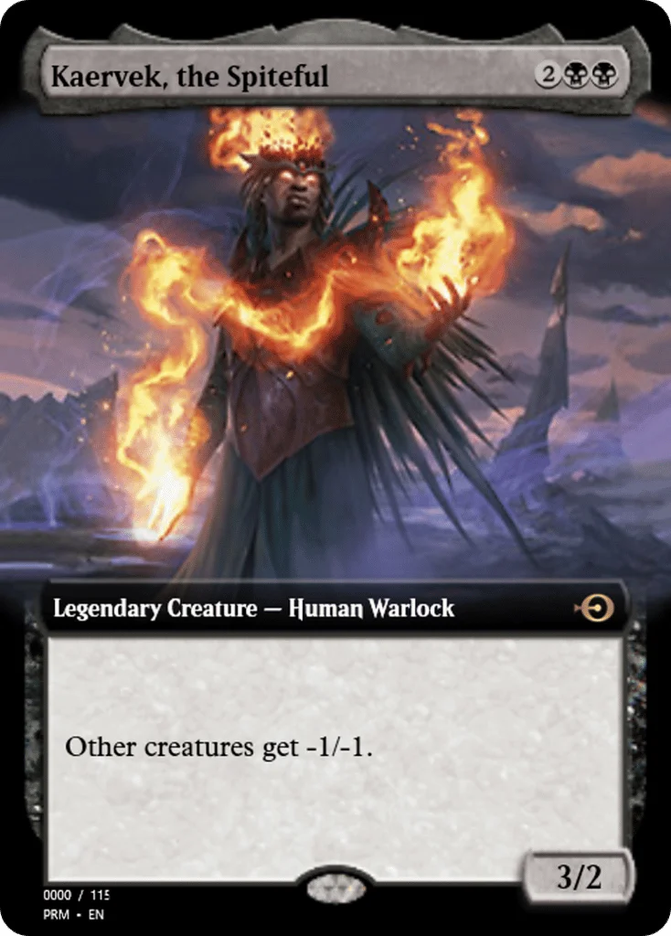 Kaervek, the Spiteful · Magic Online Promos