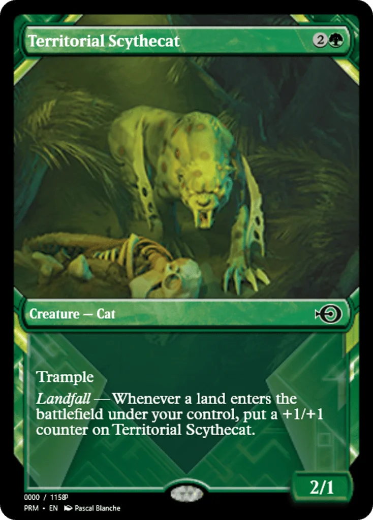 Territorial Scythecat · Magic Online Promos