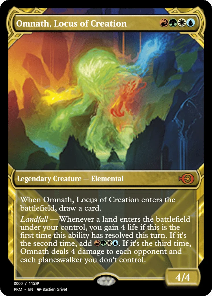 Omnath, Locus of Creation · Magic Online Promos