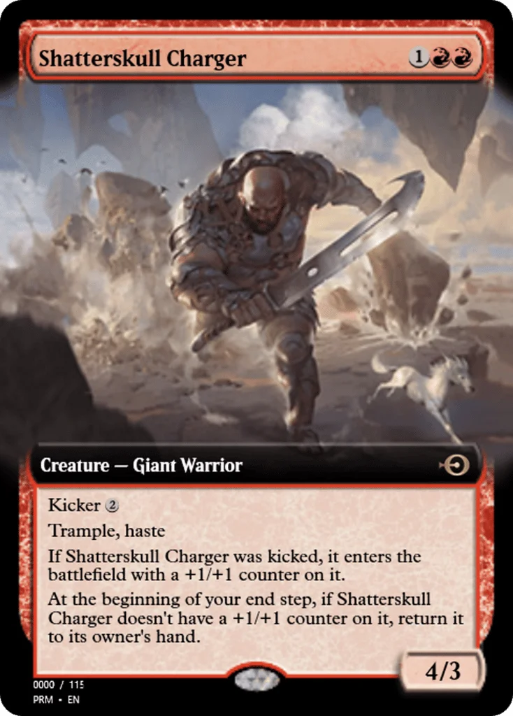 Shatterskull Charger · Magic Online Promos