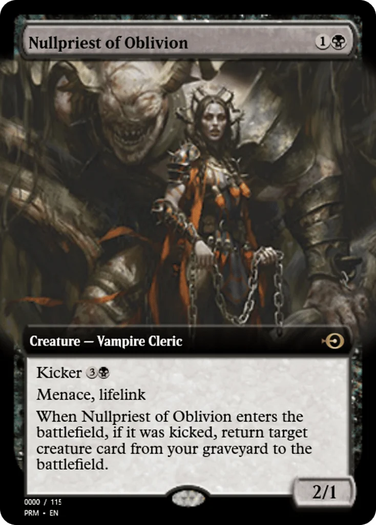 Nullpriest of Oblivion · Magic Online Promos