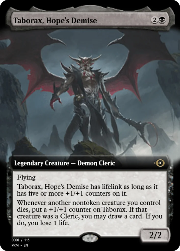 Taborax, Hope's Demise · Magic Online Promos