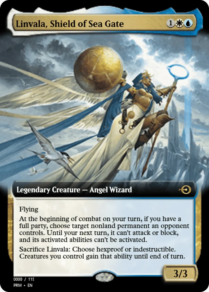 Linvala, Shield of Sea Gate · Magic Online Promos