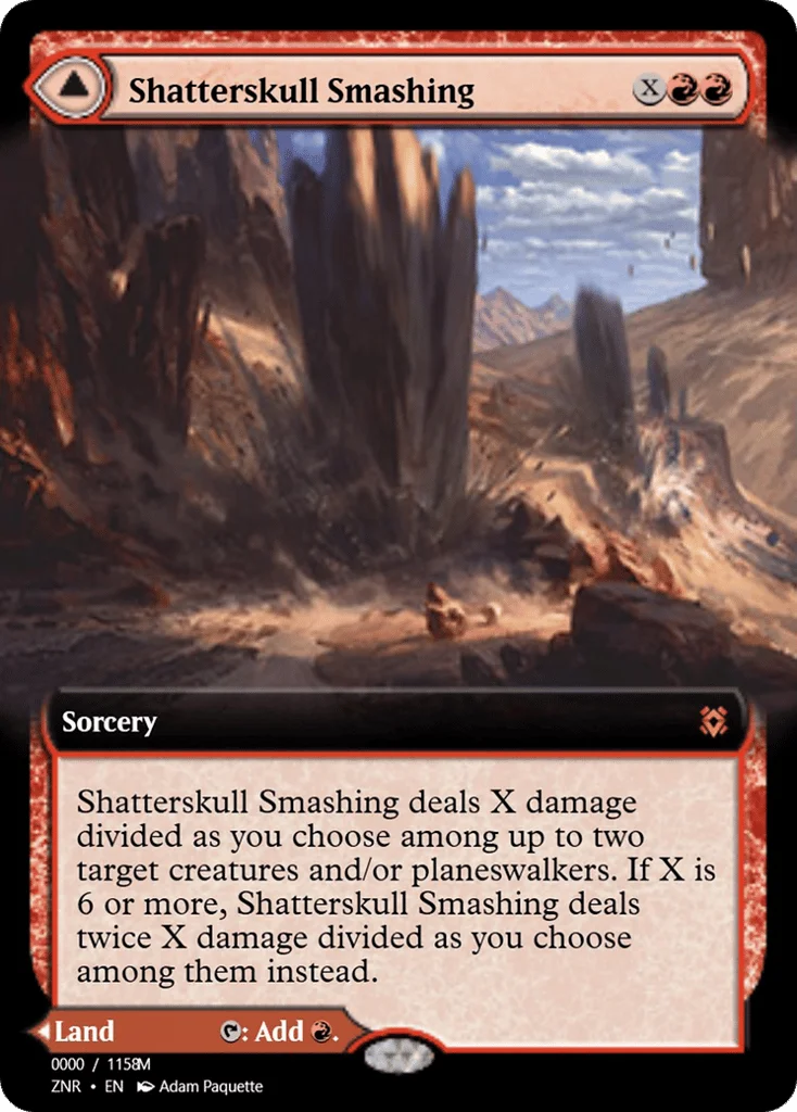 Shatterskull Smashing // Shatterskull, the Hammer Pass · Magic Online Promos