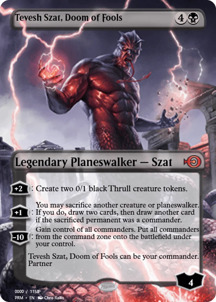 Tevesh Szat, Doom of Fools · Magic Online Promos
