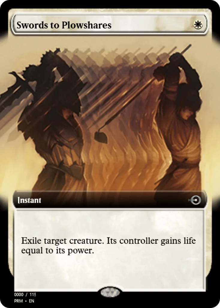 Swords to Plowshares · Magic Online Promos