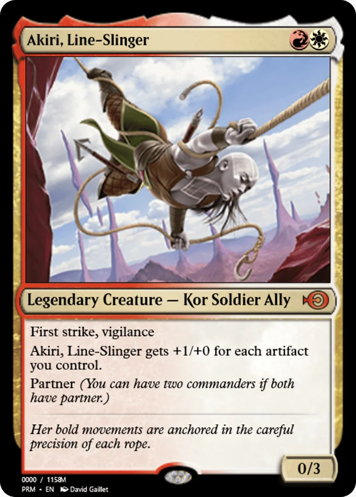 Akiri, Line-Slinger · Magic Online Promos