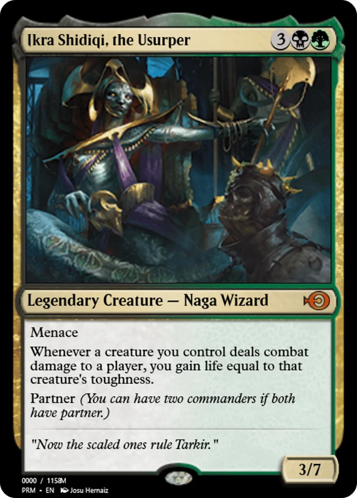 Ikra Shidiqi, the Usurper · Magic Online Promos
