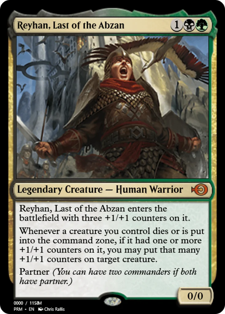 Reyhan, Last of the Abzan · Magic Online Promos