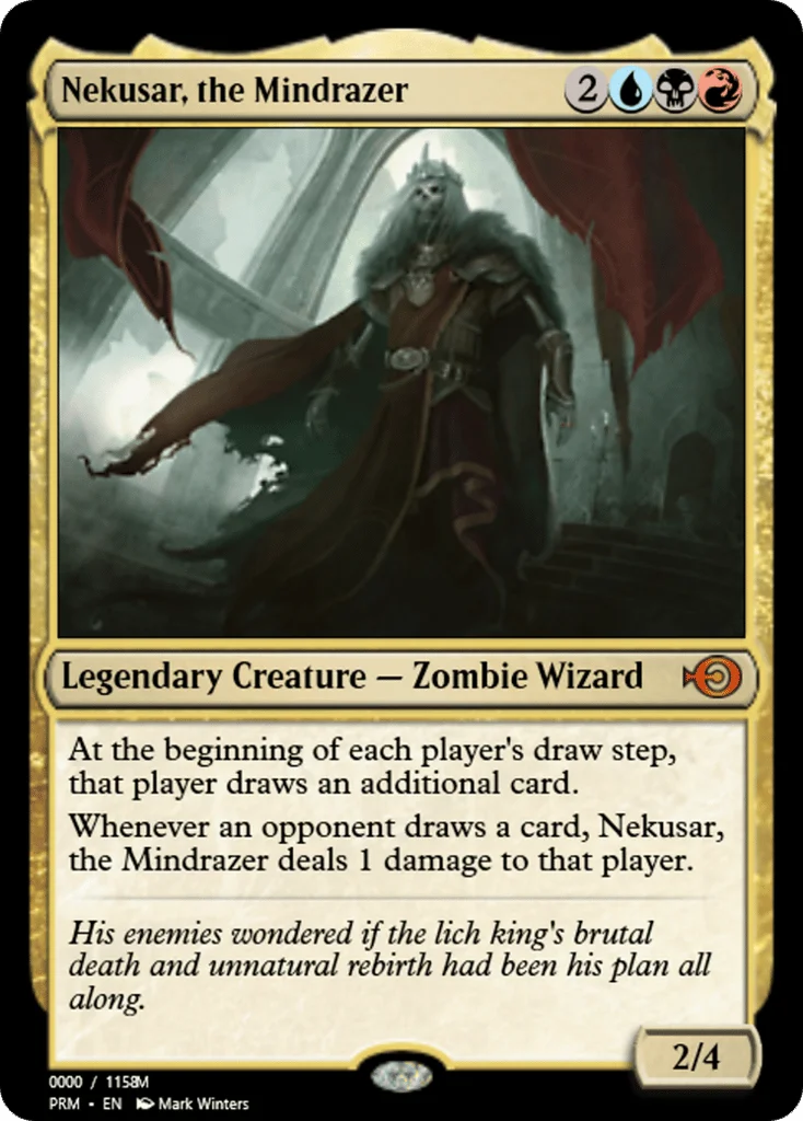 Nekusar, the Mindrazer · Magic Online Promos