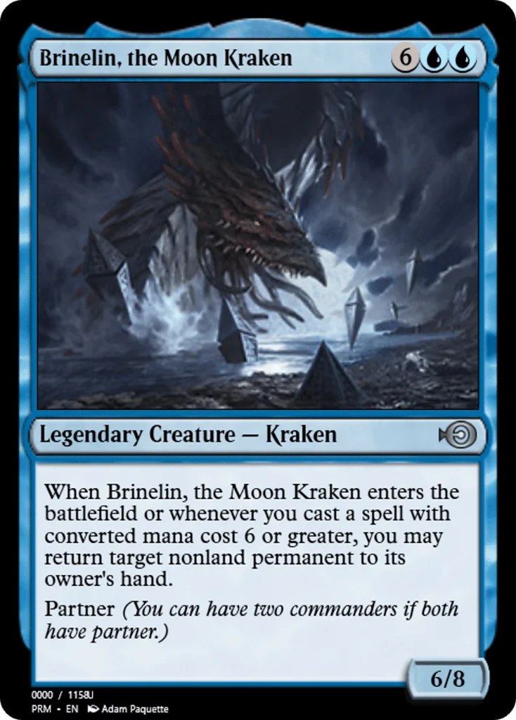 Brinelin, the Moon Kraken · Magic Online Promos