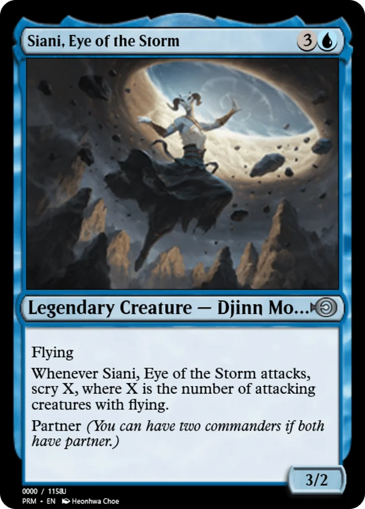Siani, Eye of the Storm · Magic Online Promos