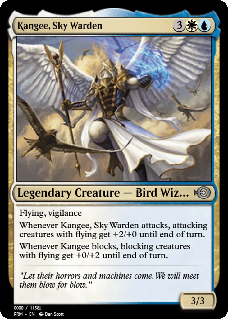 Kangee, Sky Warden · Magic Online Promos