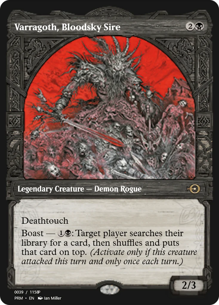 Varragoth, Bloodsky Sire · Magic Online Promos
