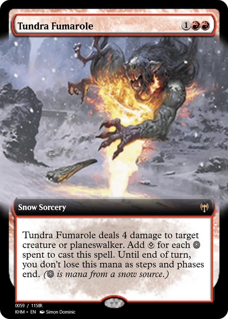 Tundra Fumarole · Magic Online Promos