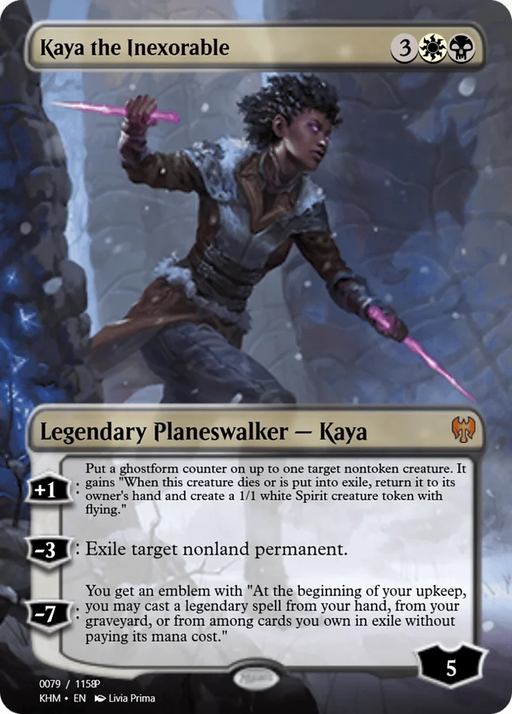 Kaya the Inexorable · Magic Online Promos