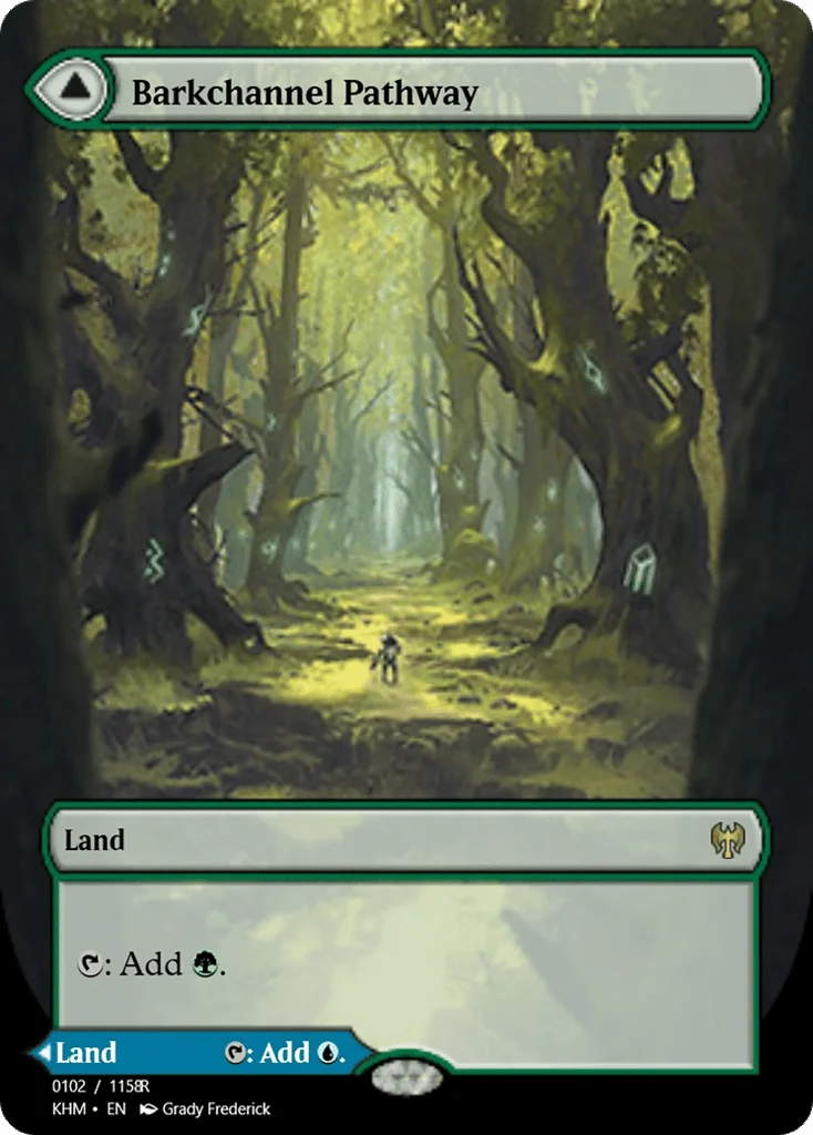 Barkchannel Pathway // Tidechannel Pathway · Magic Online Promos