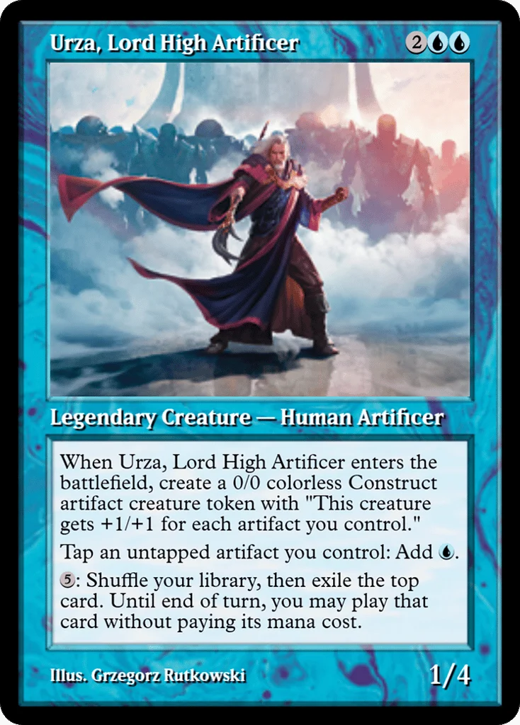 Urza, Lord High Artificer · Magic Online Promos