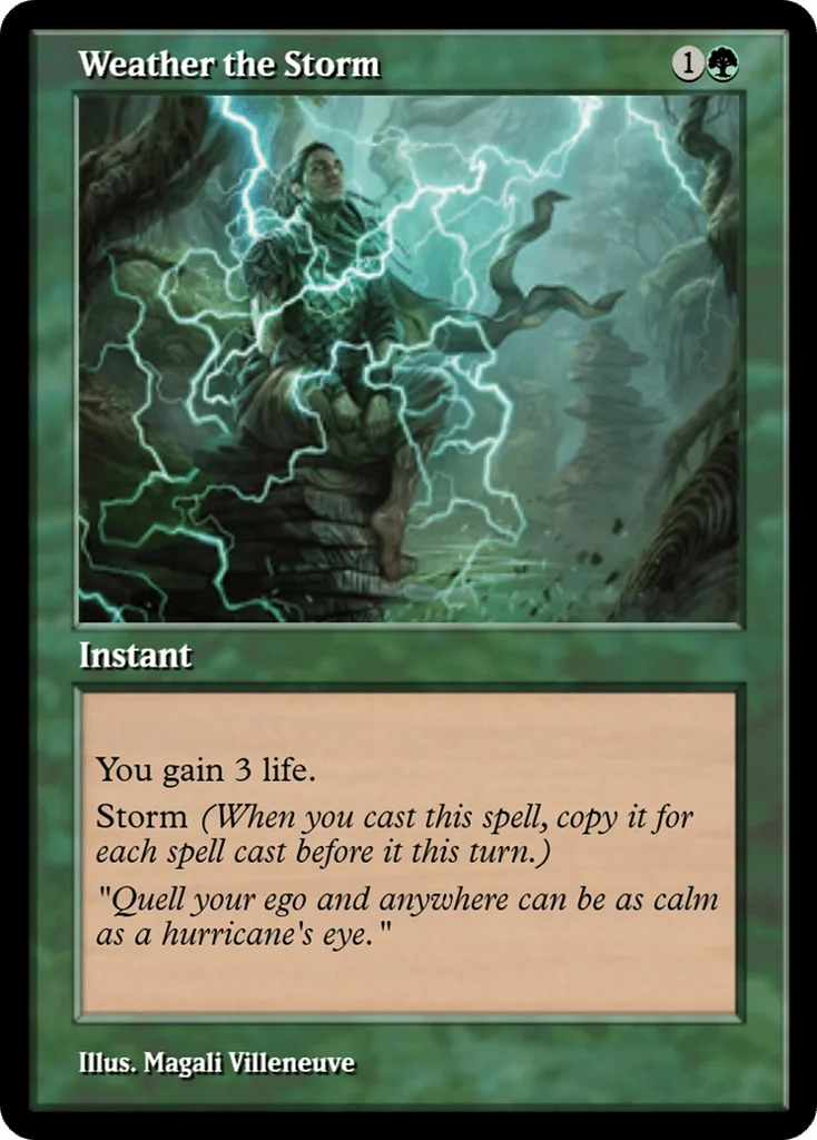 Weather the Storm · Magic Online Promos