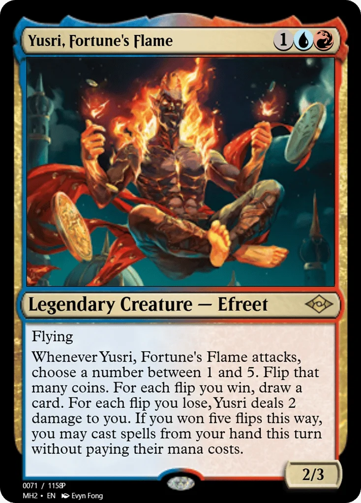 Yusri, Fortune's Flame · Magic Online Promos