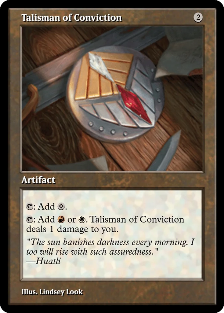 Talisman of Conviction · Magic Online Promos