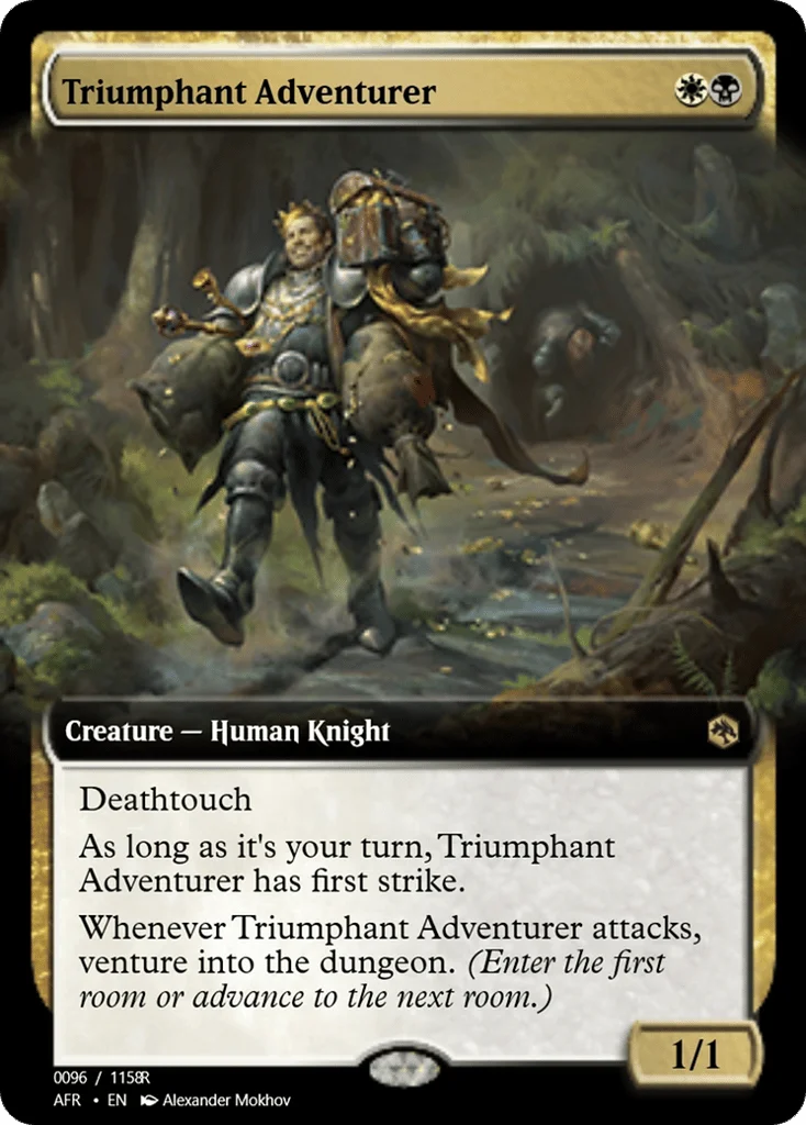 Triumphant Adventurer · Magic Online Promos