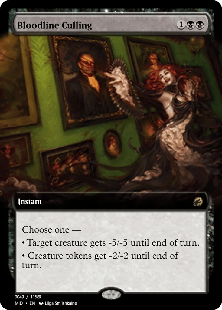 Bloodline Culling · Magic Online Promos