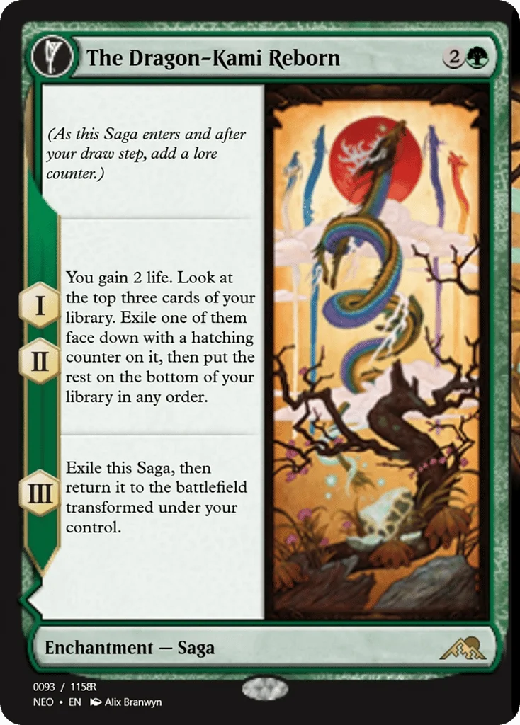 The Dragon-Kami Reborn // Dragon-Kami's Egg · Magic Online Promos
