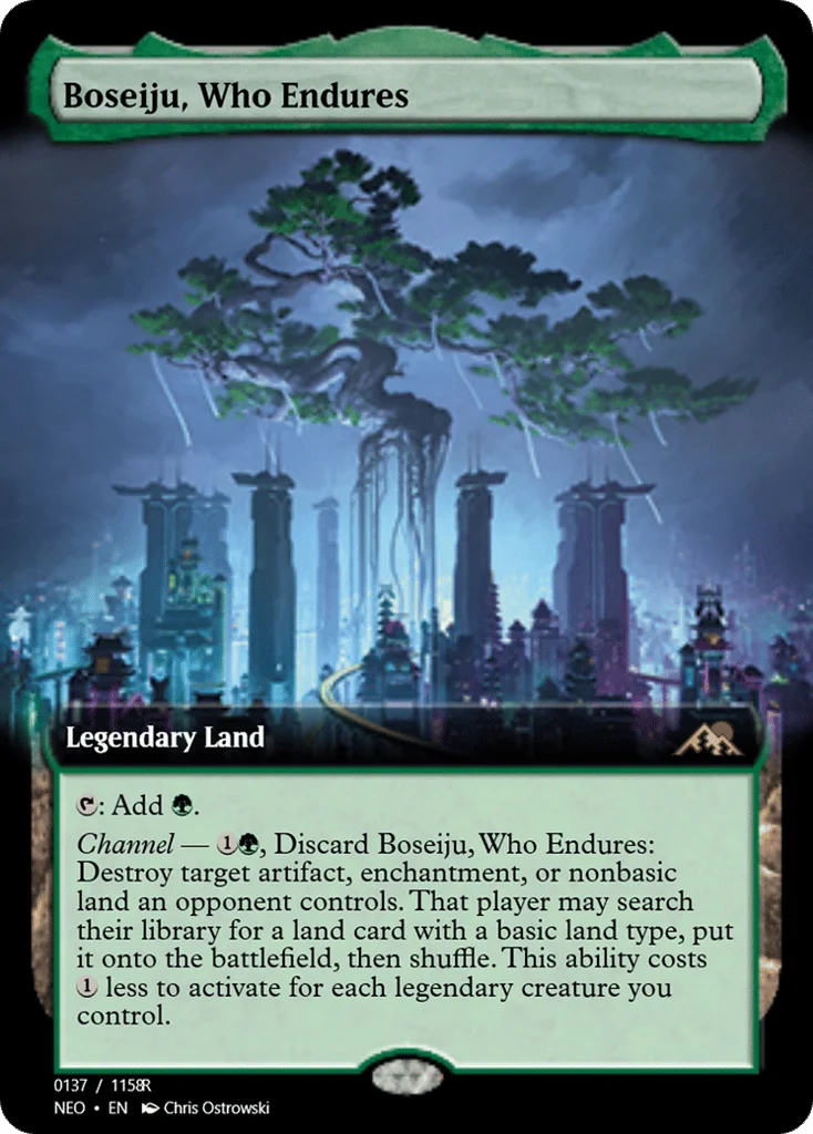 Boseiju, Who Endures · Magic Online Promos