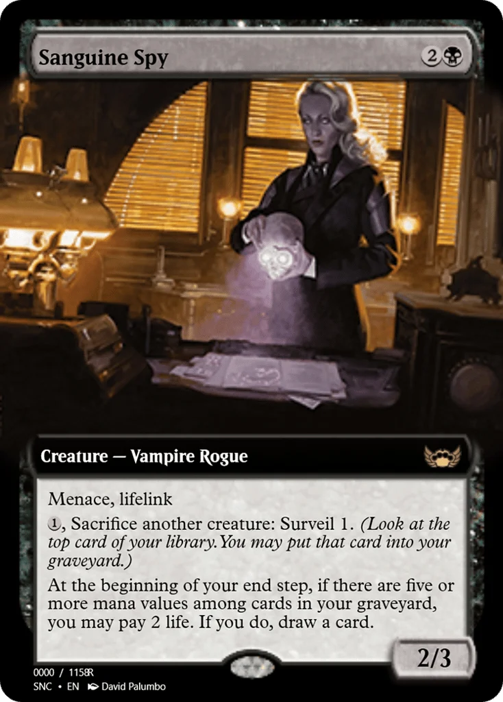 Sanguine Spy · Magic Online Promos