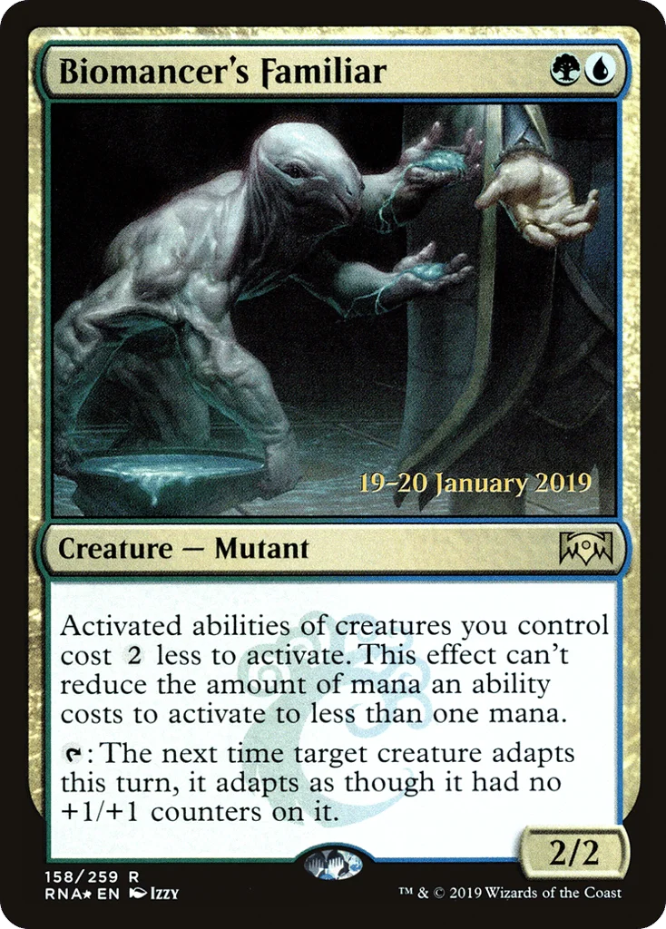 Biomancer's Familiar · Ravnica Allegiance Promos