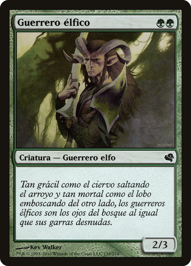 Elvish Warrior · Salvat 2011