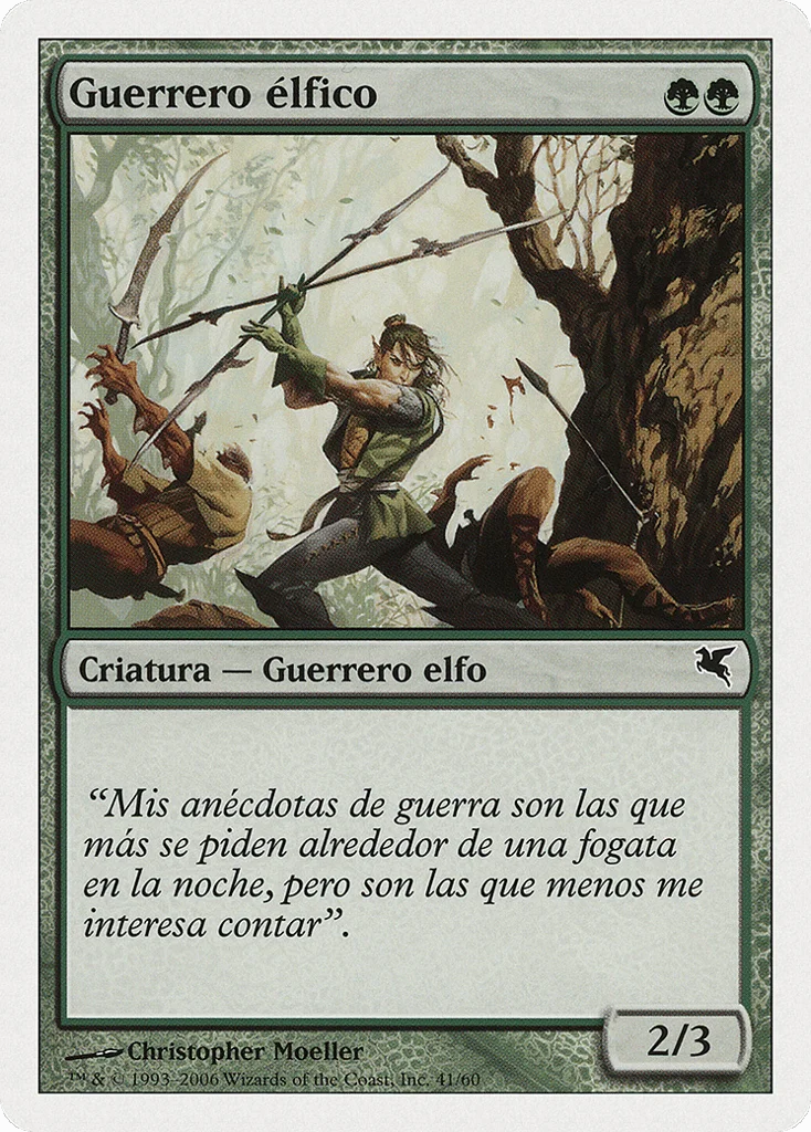 Elvish Warrior · Salvat 2005