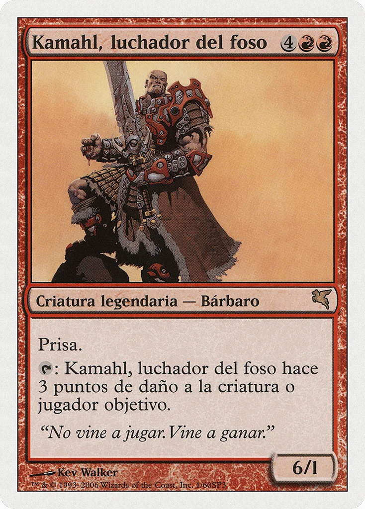 Kamahl, Pit Fighter · Salvat 2005