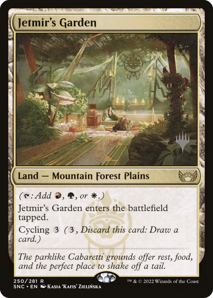 Jetmir's Garden · Streets of New Capenna Promos