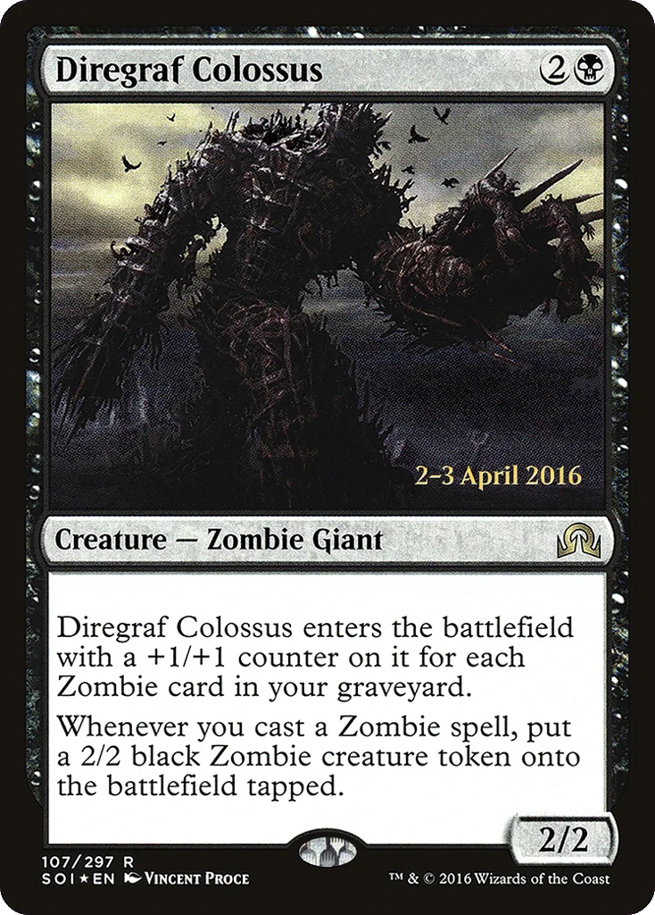Diregraf Colossus · Shadows over Innistrad Promos